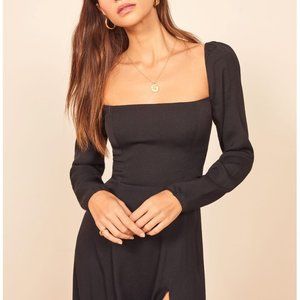 Reformation Sigmund Dress - Black
